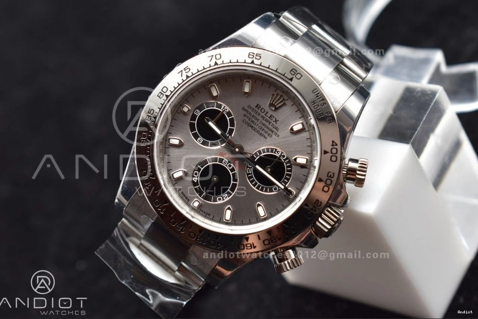 Grey 116520 Edition Dial 1:1 Bracelet Daytona Best SS Case 904L BTF And SA4130 0428